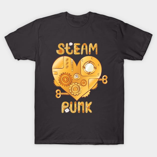 STEAM PUNK T-Shirt by LouMax